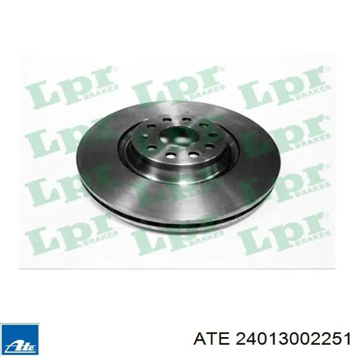 Передние тормозные диски 24013002251 ATE