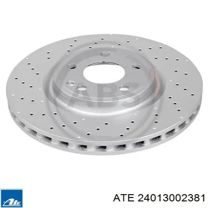 Тормоз дисковый передний ATE 24013002381 цена, от 97.20 USD