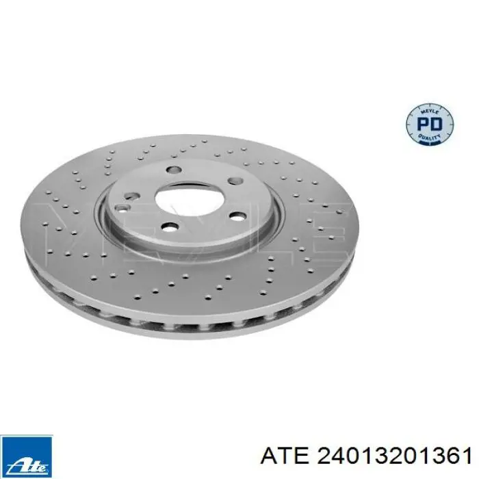 Передний тормозной диск ATE 24013201361