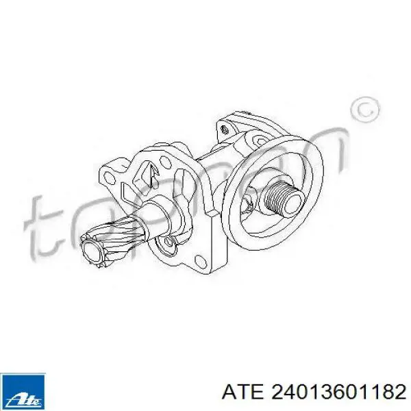 Передний тормозной диск ATE 24013601182