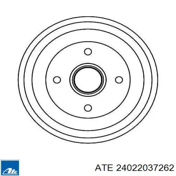 Задний барабан ATE 24022037262