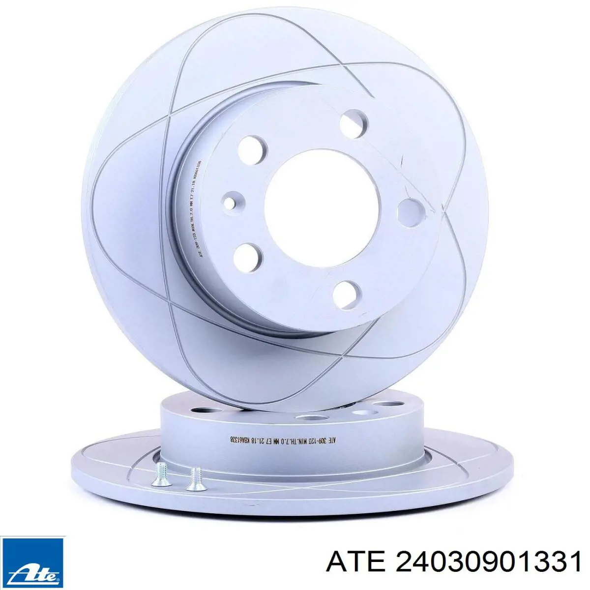 Задний тормозной диск ATE 24030901331 цена, от 25.06 USD