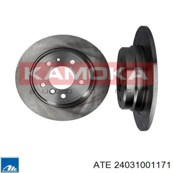 Задний тормозной диск ATE 24031001171 цена, от 36.71 USD