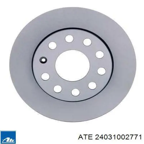 Задний тормозной диск ATE 24031002771 цена, от 49.19 USD