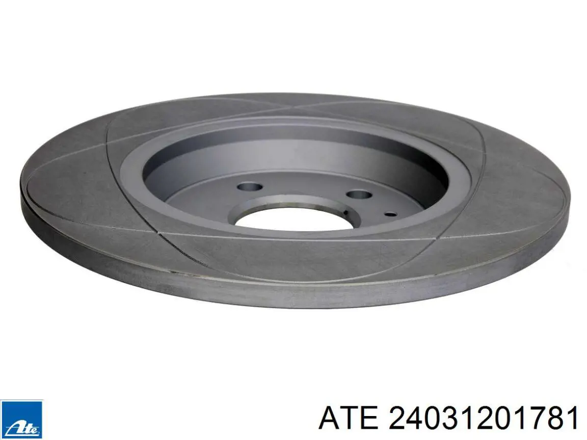 Задний тормозной диск ATE 24031201781 цена, от 39.50 USD