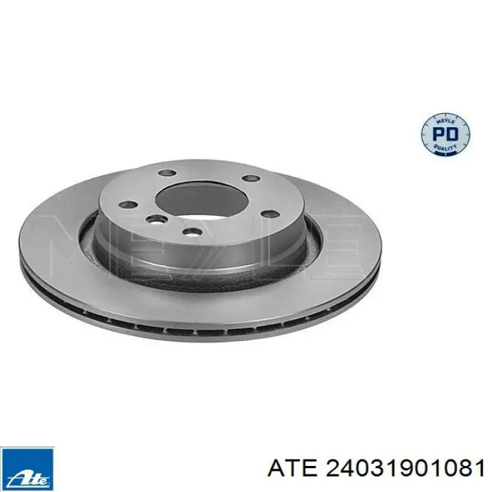Задний тормозной диск ATE 24031901081 цена, от 55.13 USD