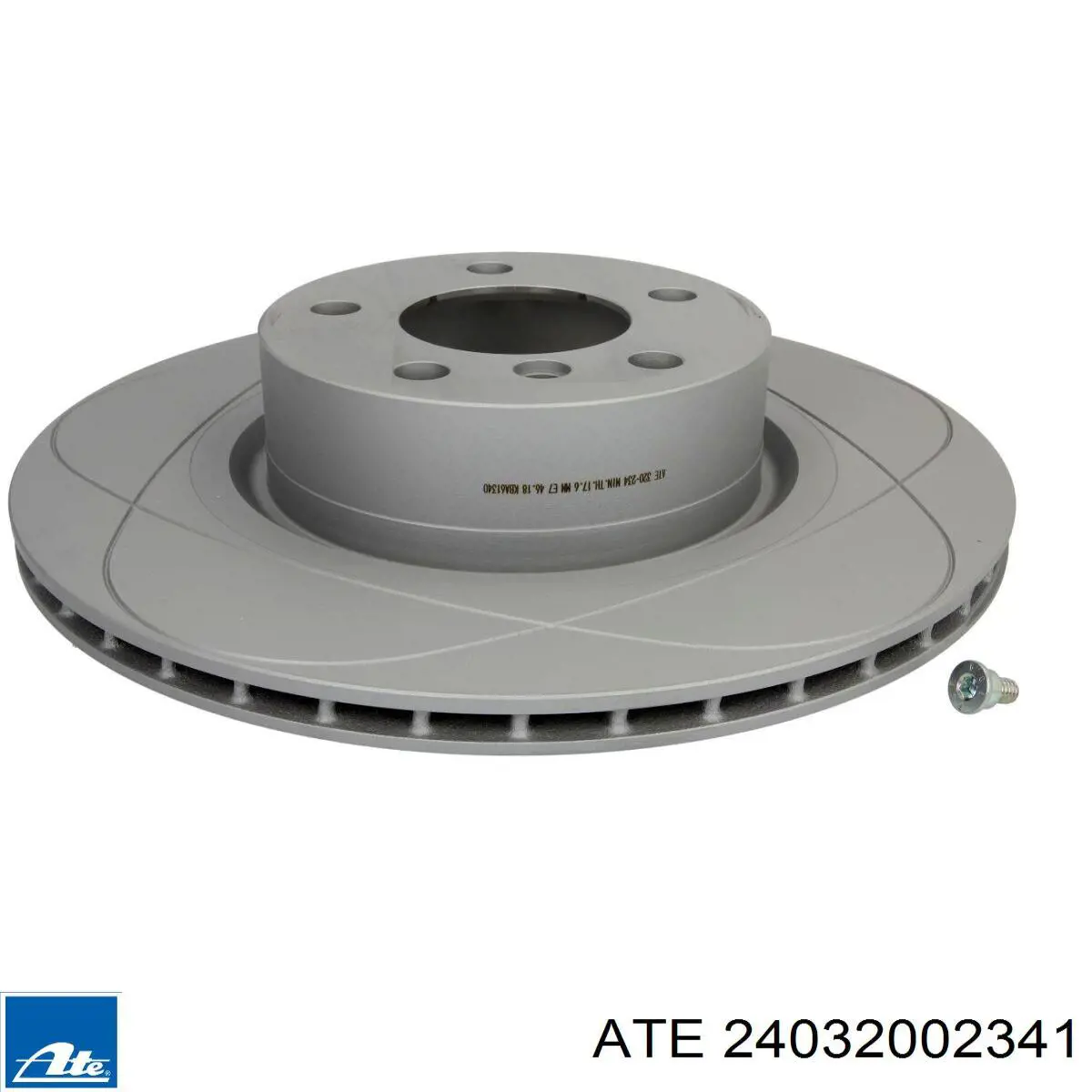 Задний тормозной диск ATE 24032002341 цена, от 84.61 USD