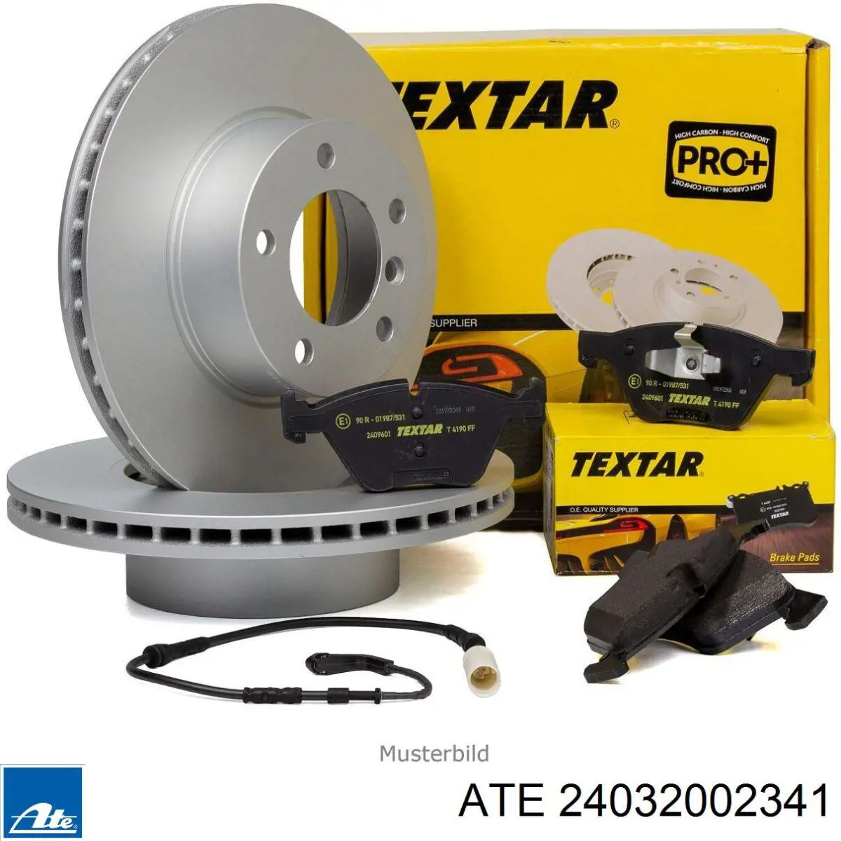 Задний тормозной диск ATE 24032002341 цена, от 84.61 USD