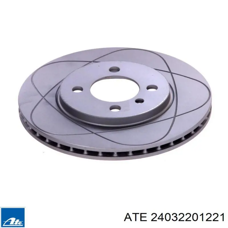 24032201221 ATE диск тормозной передний