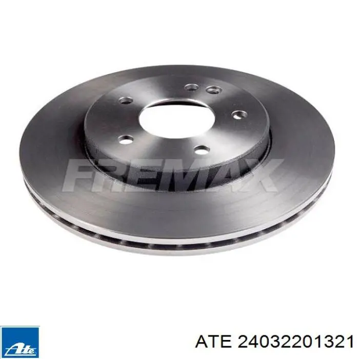 Тормоз дисковый передний ATE 24032201321 цена, от 37.35 USD