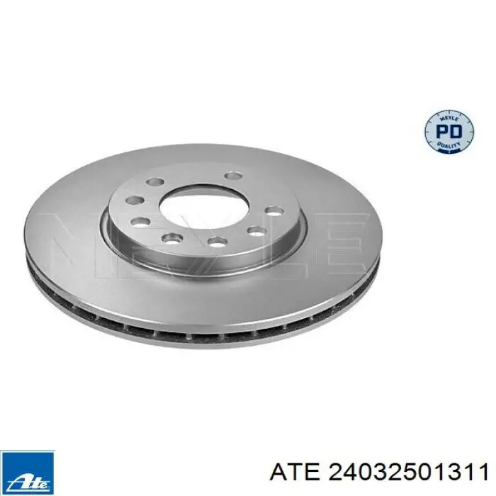 Передний тормозной диск ATE 24032501311