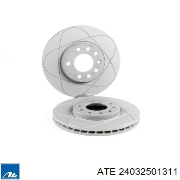 Тормоз дисковый передний ATE 24032501311 цена, от 39.25 USD