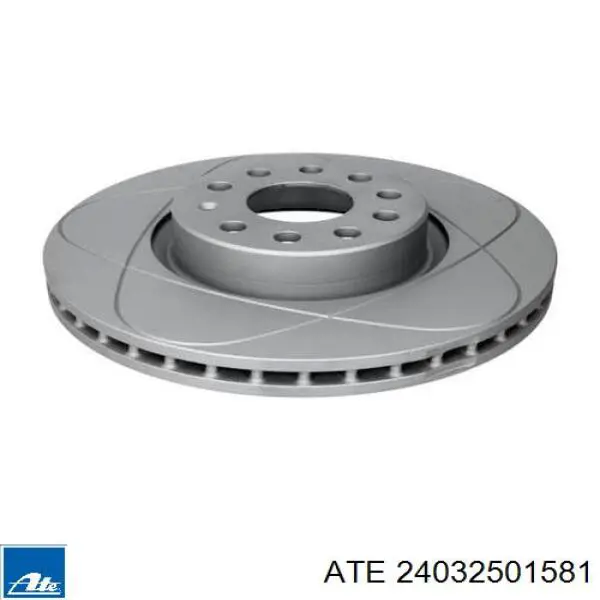 Передний тормозной диск ATE 24032501581