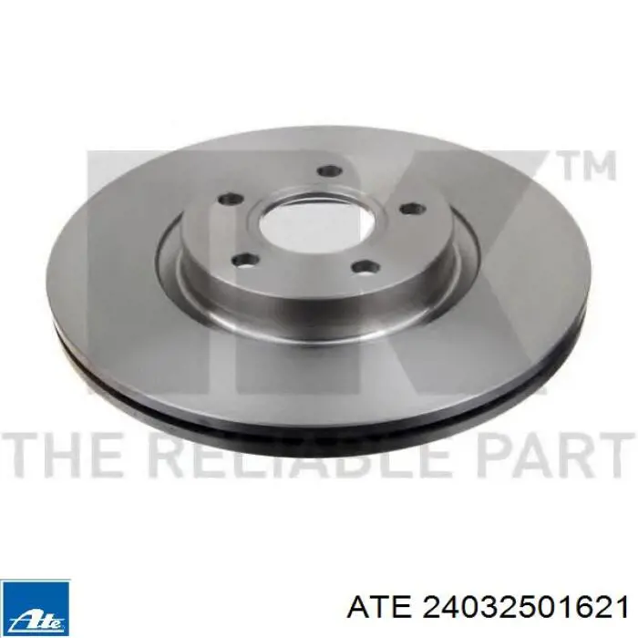 Тормоз дисковый передний ATE 24032501621 цена, от 56.24 USD