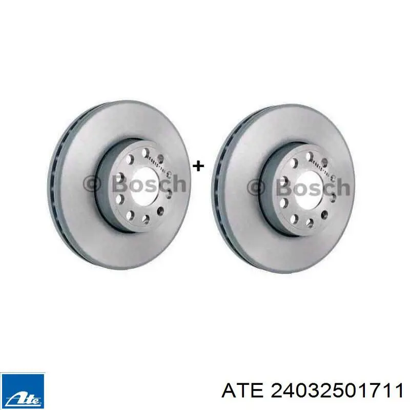 Купить 24032501711 ATE Ротор тормозной