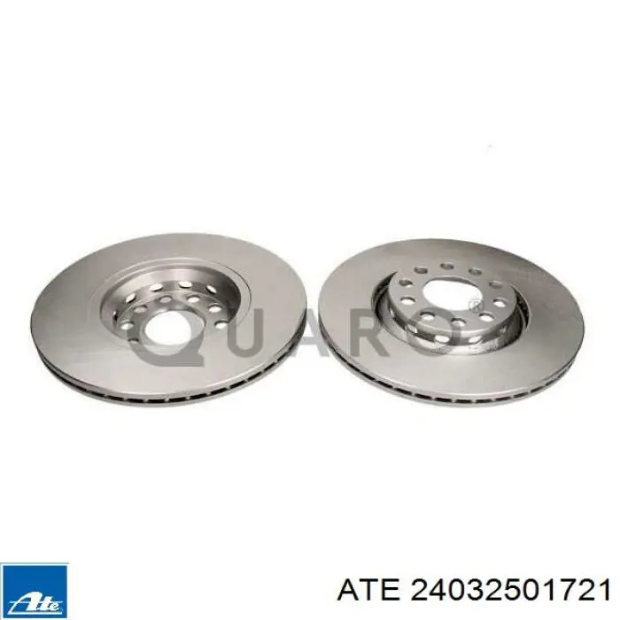 Передний тормозной диск ATE 24032501721