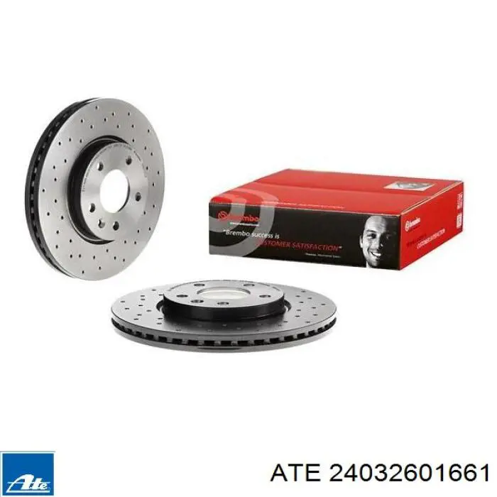 Тормоз дисковый передний ATE 24032601661 цена, от 68.56 USD