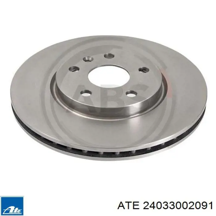 Тормоз дисковый передний ATE 24033002091 цена, от 100.79 USD
