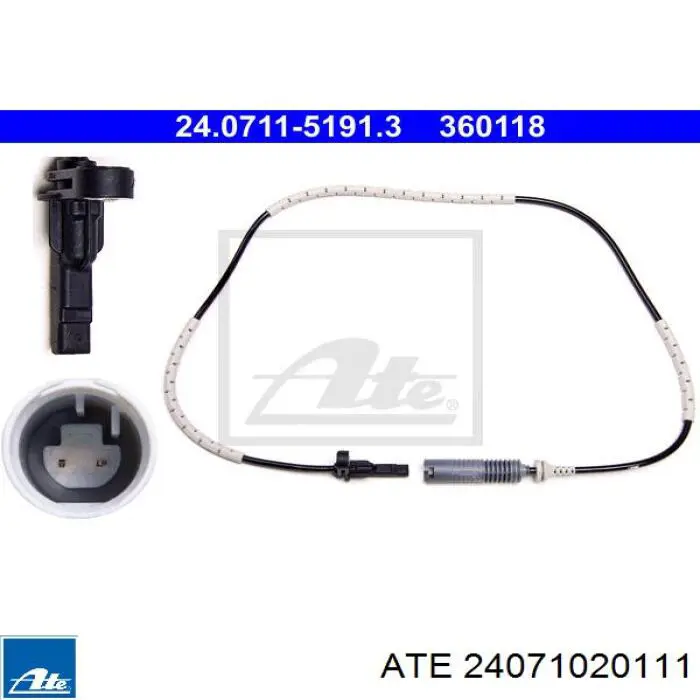 24071020111 ATE Датчик АБС
