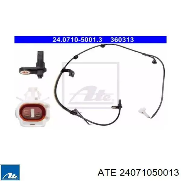 Датчик АБС (ABS) передний правый 24071050013 ATE