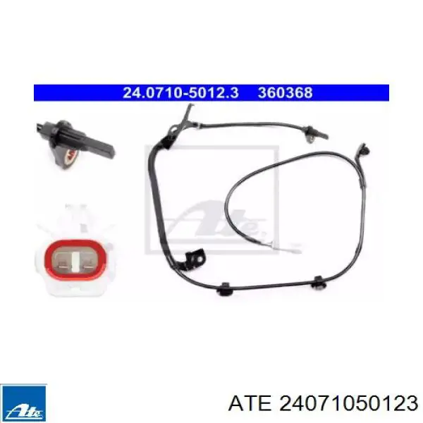 182832 Cargo sensor abs dianteiro direito