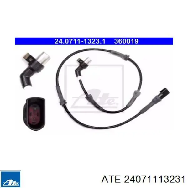 Датчик АБС (ABS) передний правый 24071113231 ATE