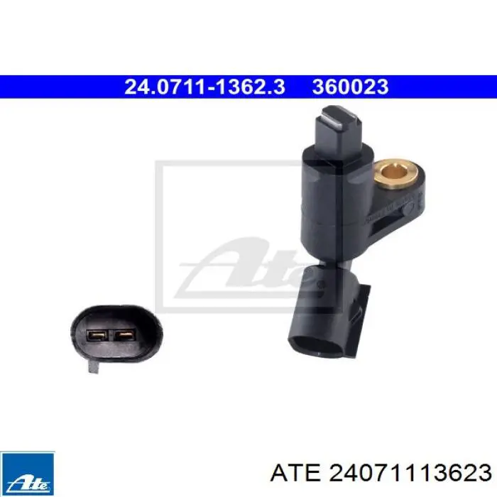 Sensor ABS delantero derecho 24071113623 ATE