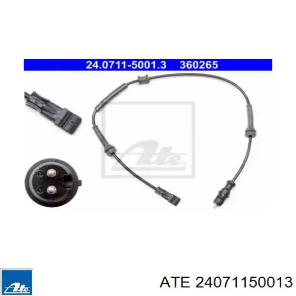 Датчик АБС (ABS) задний 24071150013 ATE