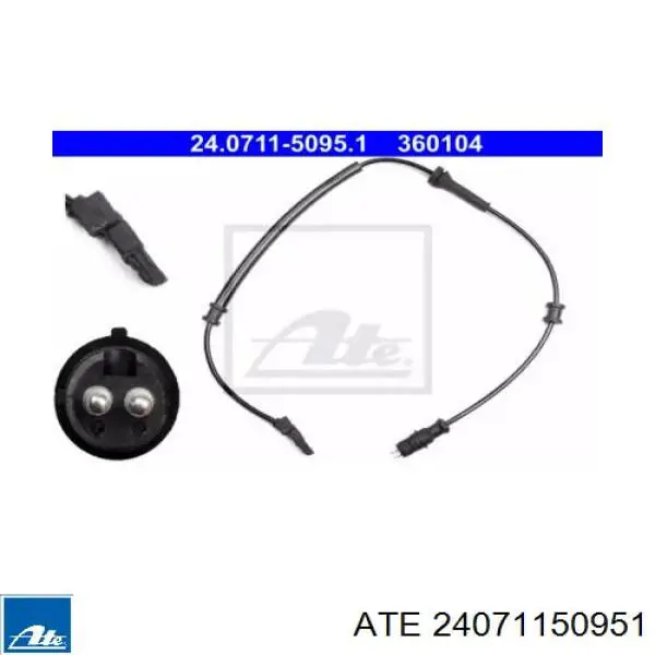 Датчик АБС (ABS) задний 24071150951 ATE