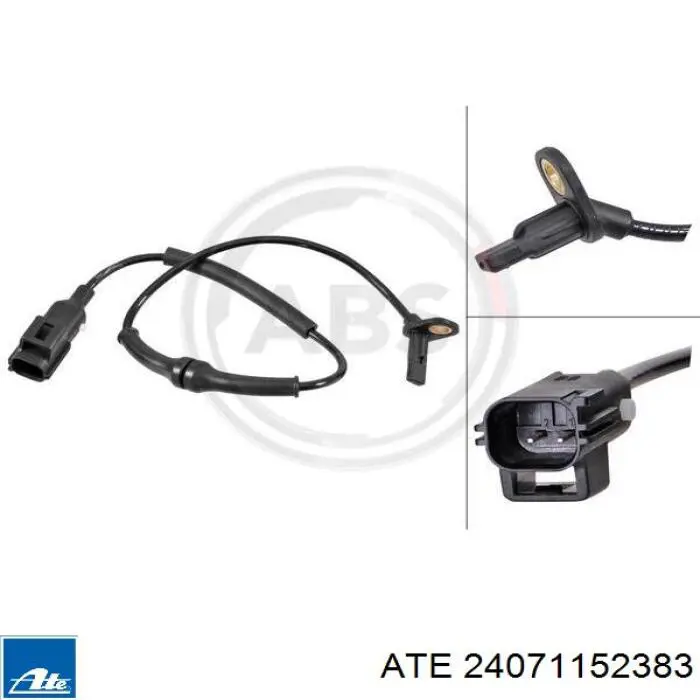 Датчик АБС (ABS) задний ATE 24071152383 цена, от 21.84 USD