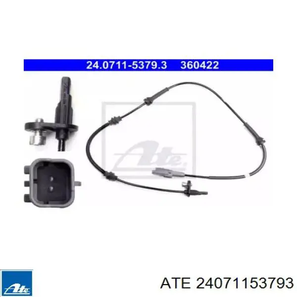 Купить 78552 FAE Датчик АБС (ABS) передний