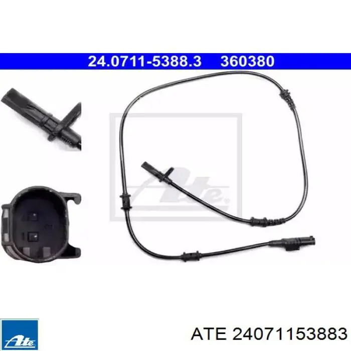 530221 ERT sensor dianteiro de abs