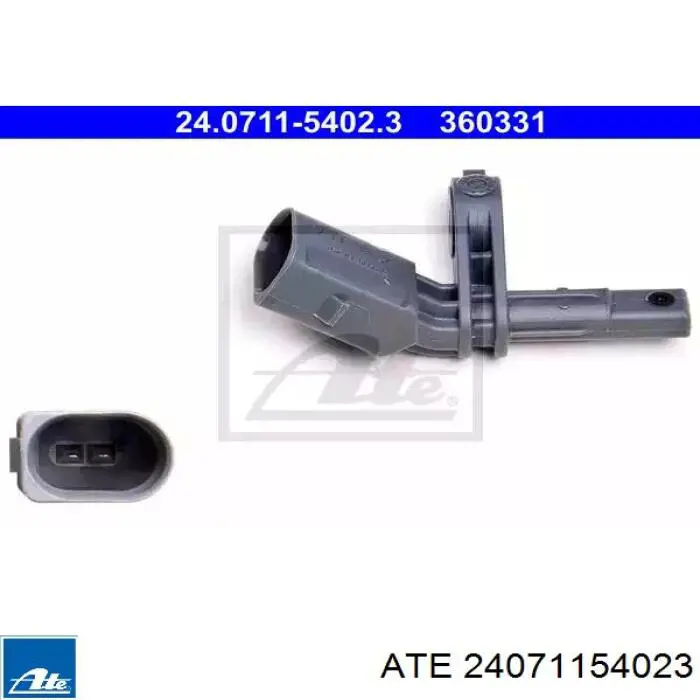 24.0711-5402.3 ATE sensor abs traseiro direito