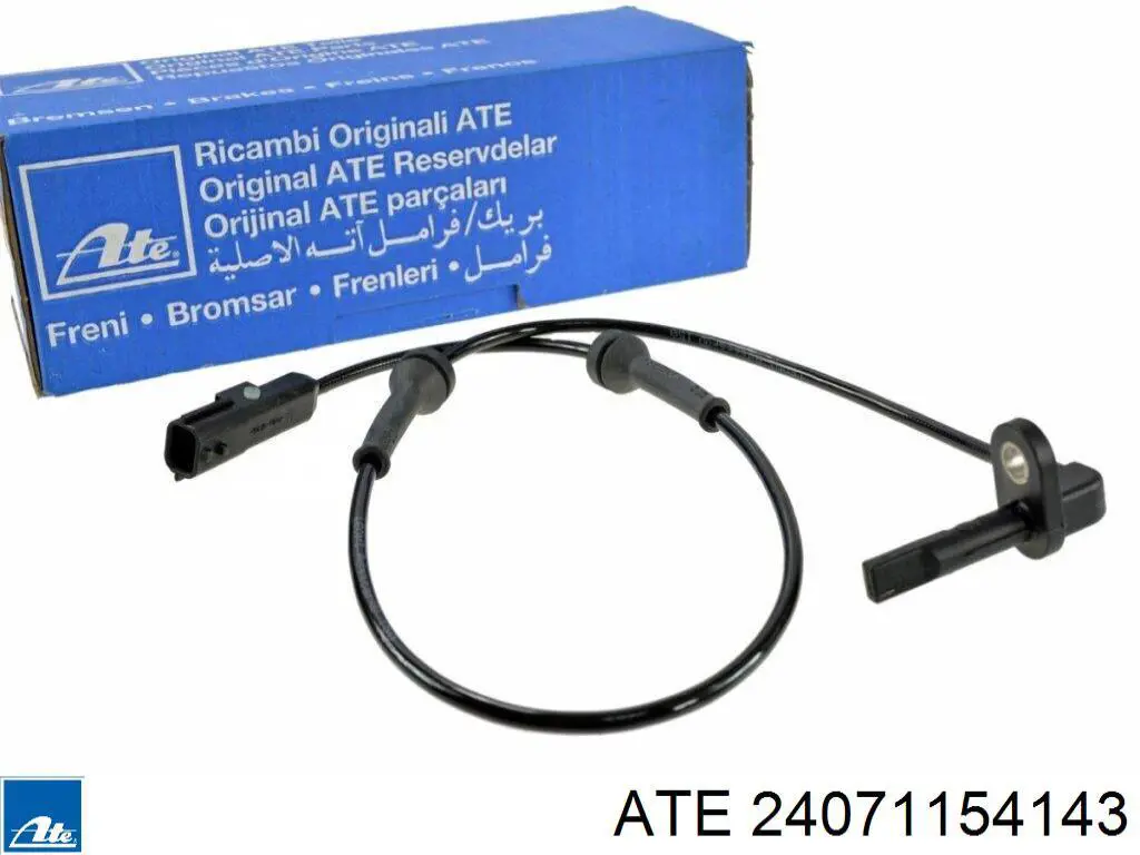 Sensor ABS trasero 24071154143 ATE