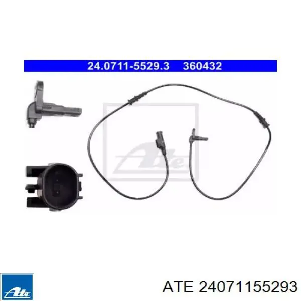 Передний датчик АБС ATE 24071155293 цена, от 46.29 USD