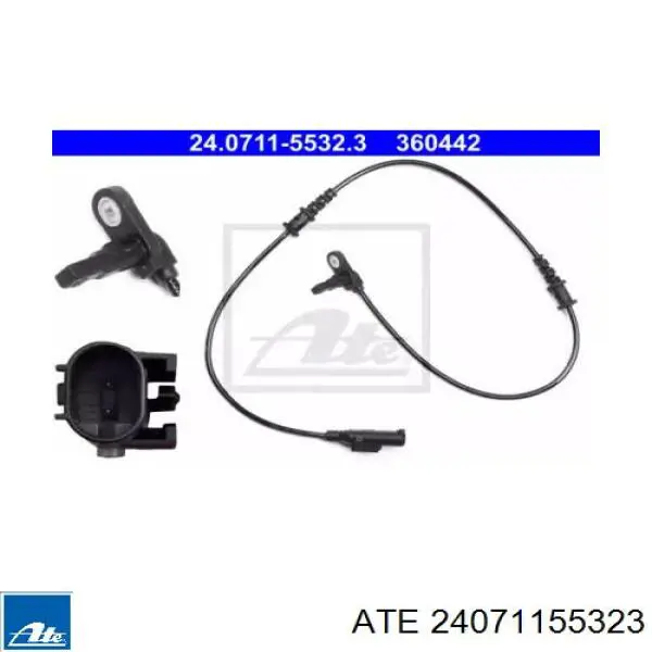 Датчик АБС (ABS) передний AS5349 Autlog