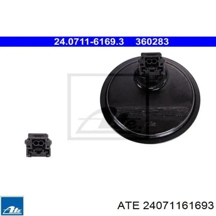 Датчик АБС (ABS) задний 24071161693 ATE