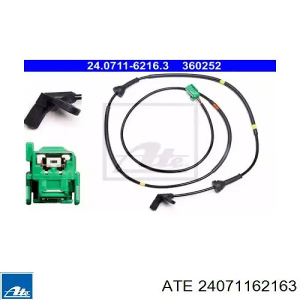 Датчик АБС (ABS) задний правый 24071162163 ATE