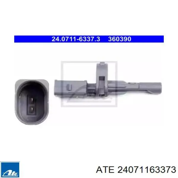 24071163373 ATE Датчик АБС (ABS) задний