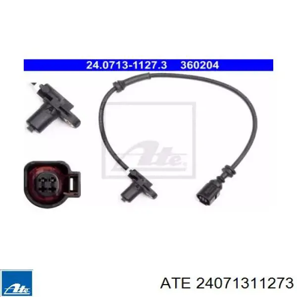 Датчик АБС (ABS) передний правый 24071311273 ATE