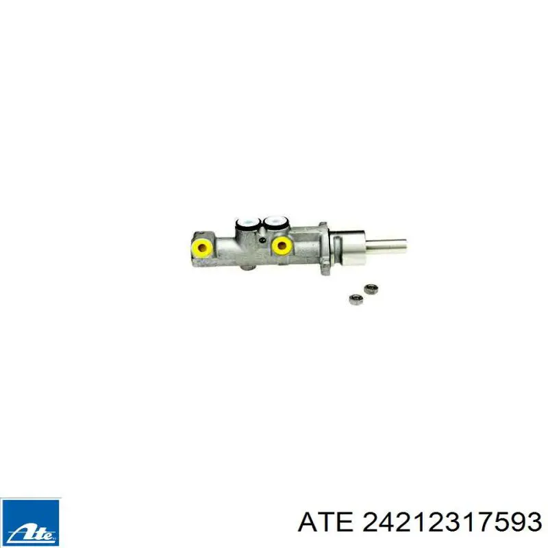 Главный тормозной цилиндр 9121237 Opel