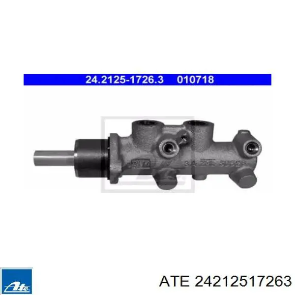 Купить 50481 Metelli Главный тормозной цилиндр