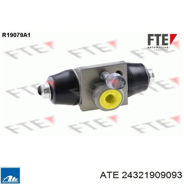 Рабочий тормозной цилиндр ATE 24321909093 цена, от 6.33 USD