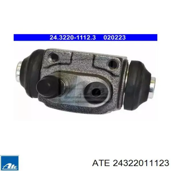 24322011123 ATE цилиндр тормозной колесный рабочий задний