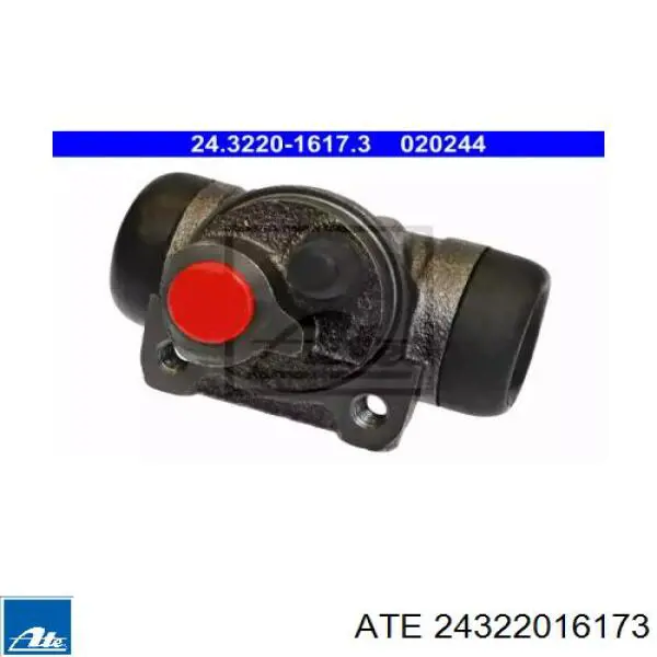24.3220-1617.3 ATE цилиндр тормозной колесный рабочий задний