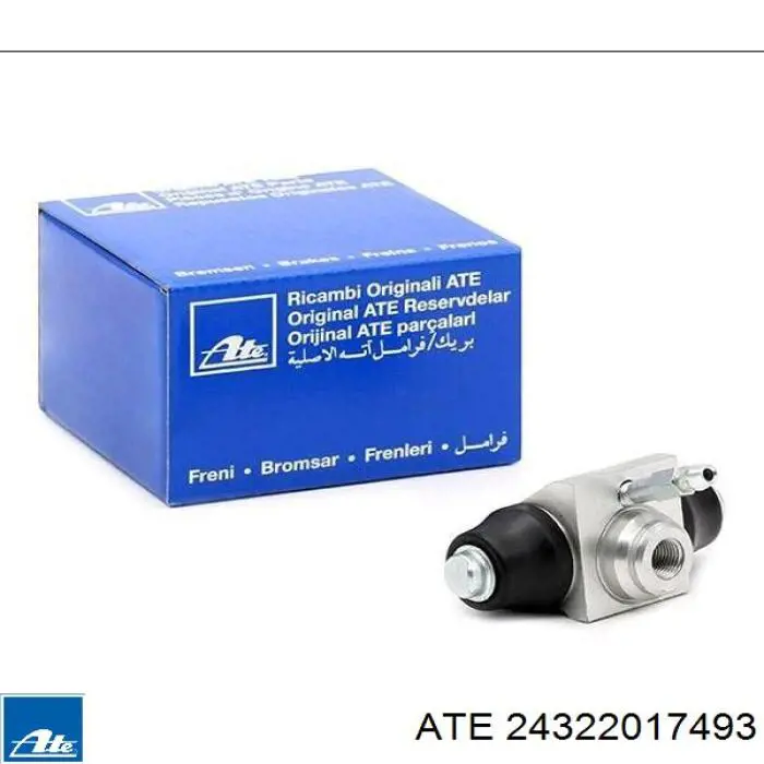 Рабочий тормозной цилиндр ATE 24322017493 цена, от 17.11 USD