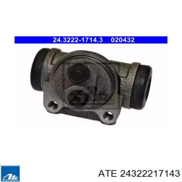 Цилиндр тормозной колесный 24322217143 ATE