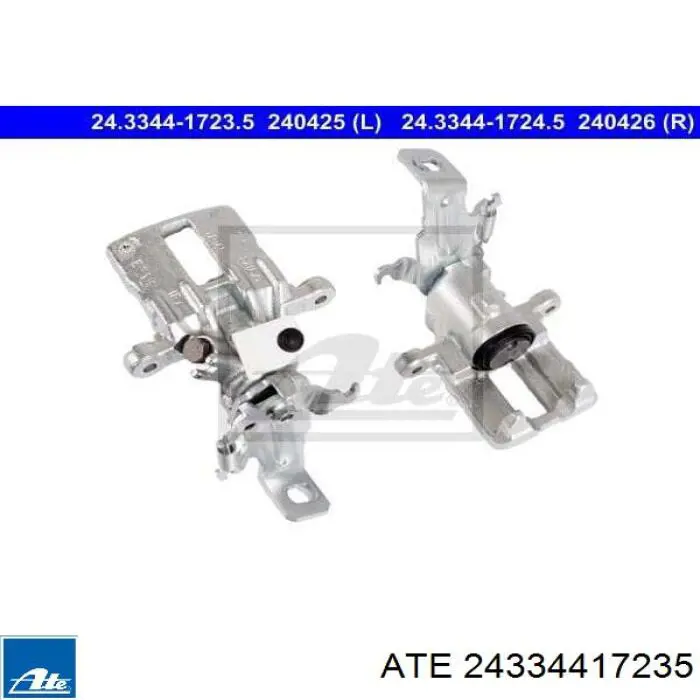 Суппорт тормозной задний левый 24334417235 ATE