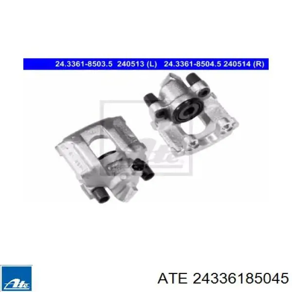 Суппорт тормозной передний правый 24336185045 ATE