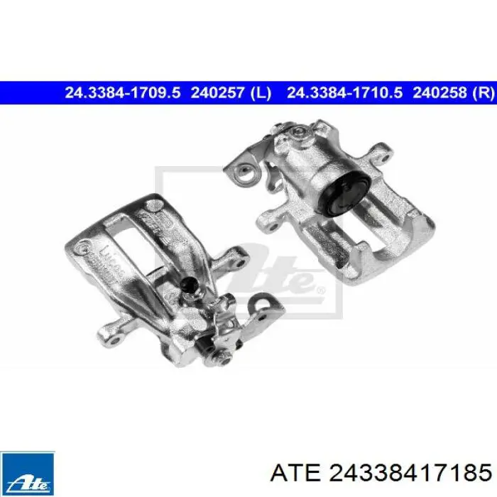Тормозной суппорт правый задний ATE 24338417185 цена, от 55.77 USD